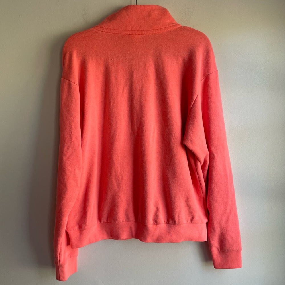 PINK Victoria's Secret 1/4 Zip Sweatshirt Size L - Picture 5 of 7